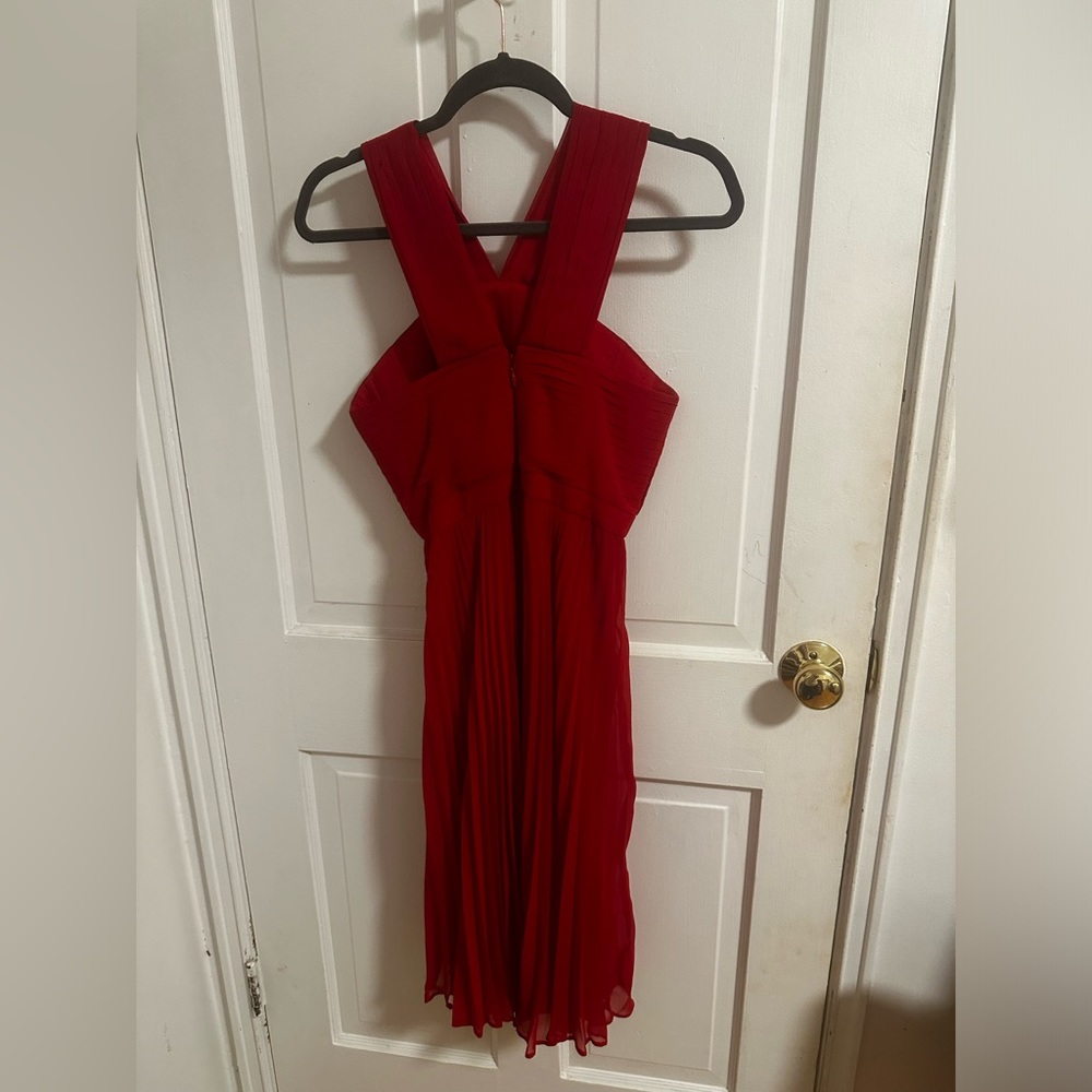 Red Halter Dress